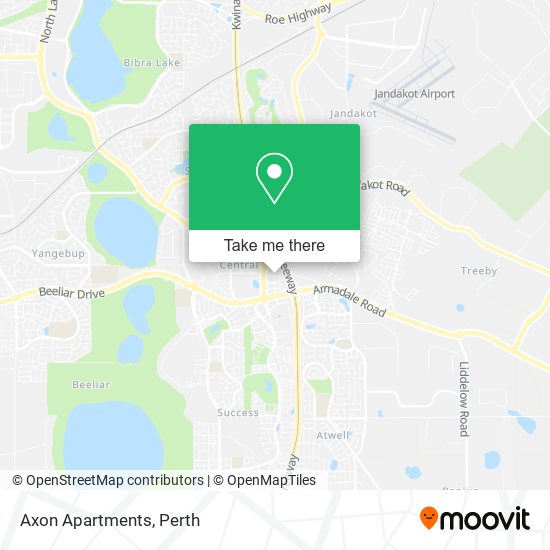 Axon Apartments map