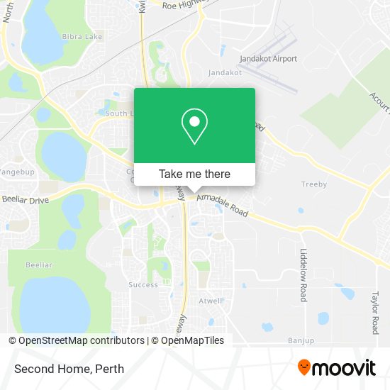 Second Home map