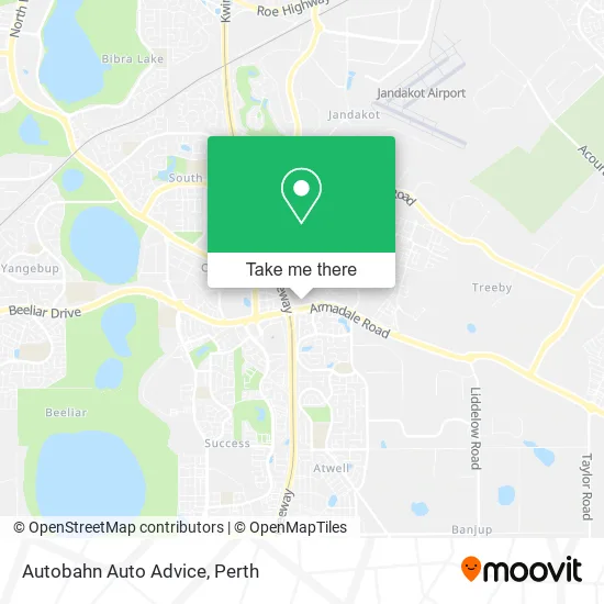 Autobahn Auto Advice map