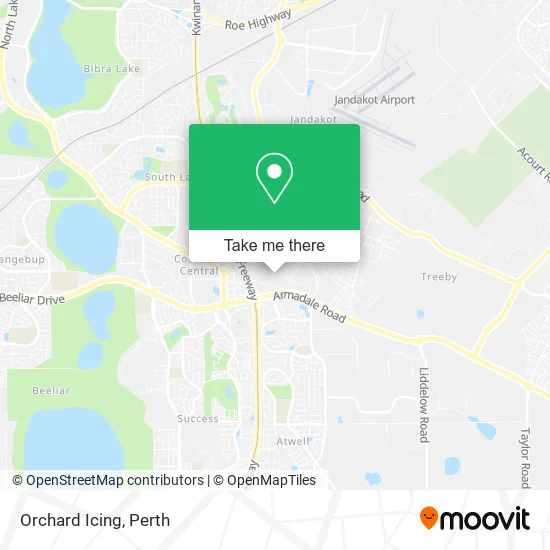 Orchard Icing map