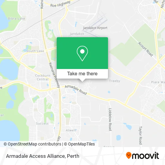 Mapa Armadale Access Alliance