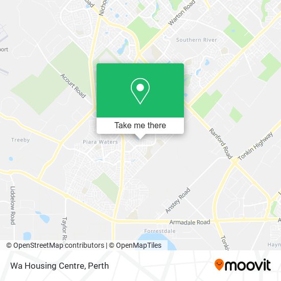 Wa Housing Centre map