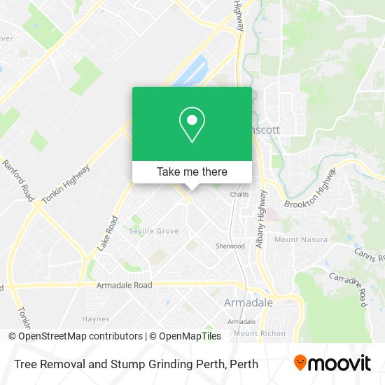 Mapa Tree Removal and Stump Grinding Perth