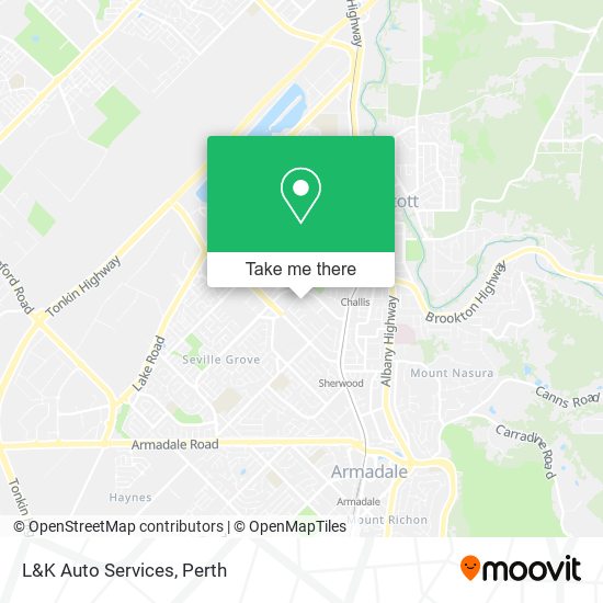 L&K Auto Services map