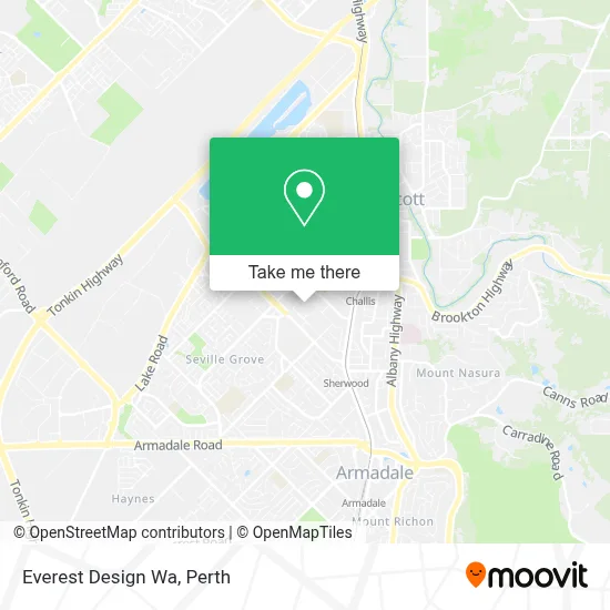 Mapa Everest Design Wa