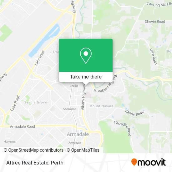 Mapa Attree Real Estate