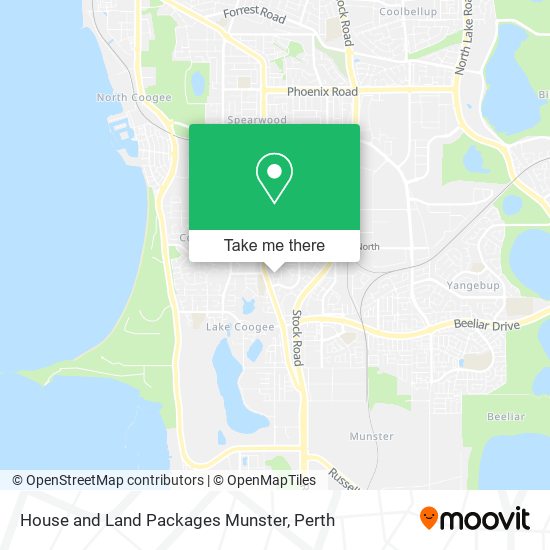 House and Land Packages Munster map