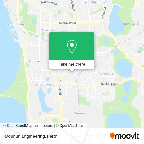 Mapa Douhun Engineering