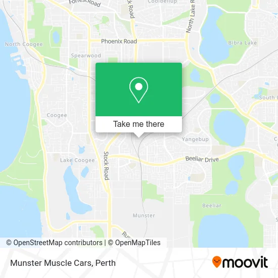 Mapa Munster Muscle Cars