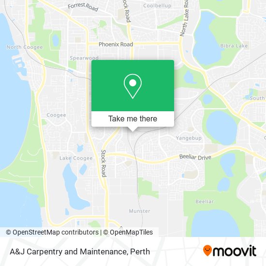 A&J Carpentry and Maintenance map