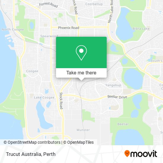 Trucut Australia map
