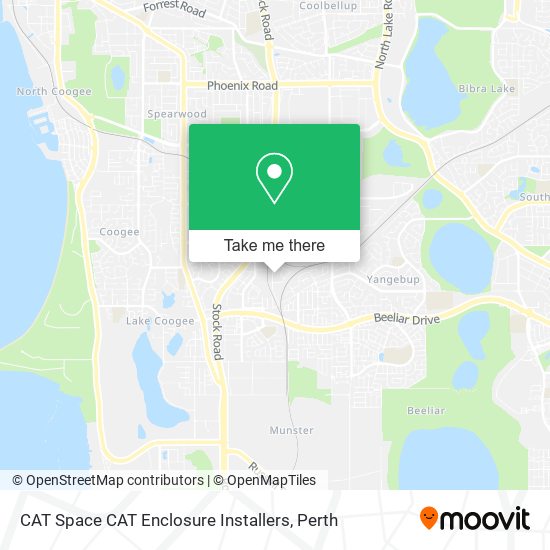 CAT Space CAT Enclosure Installers map