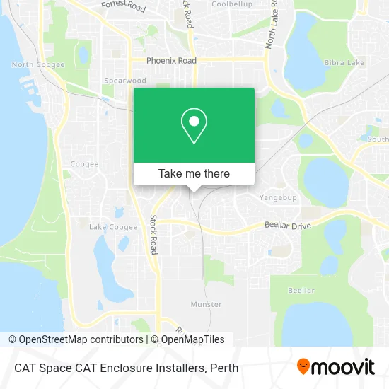 Mapa CAT Space CAT Enclosure Installers