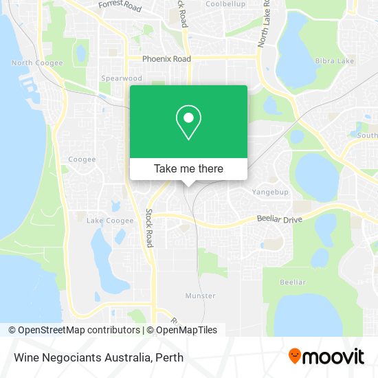 Wine Negociants Australia map