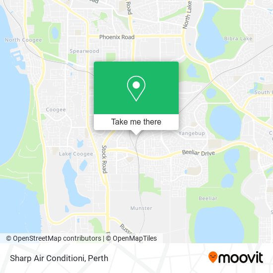 Sharp Air Conditioni map