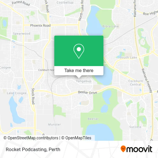 Mapa Rocket Podcasting