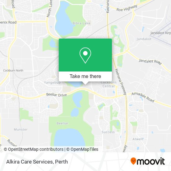 Alkira Care Services map