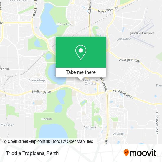 Triodia Tropicana map