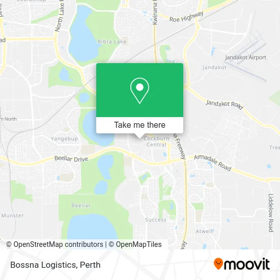 Mapa Bossna Logistics