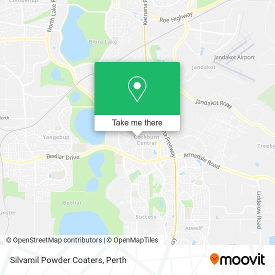 Silvamil Powder Coaters map
