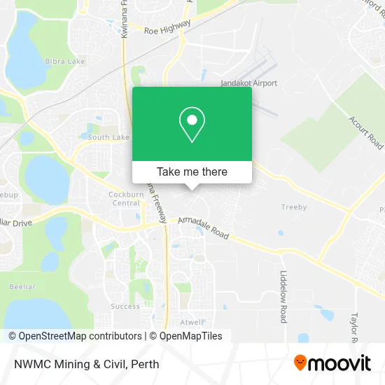 Mapa NWMC Mining & Civil