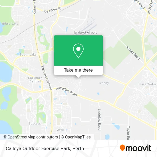 Mapa Calleya Outdoor Exercise Park