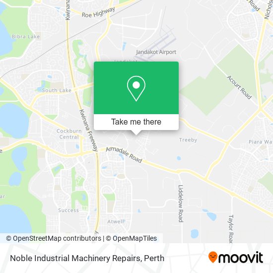 Mapa Noble Industrial Machinery Repairs