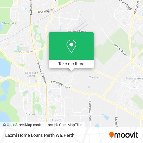 Laxmi Home Loans Perth Wa map