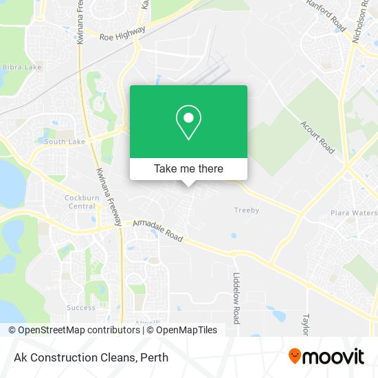 Ak Construction Cleans map