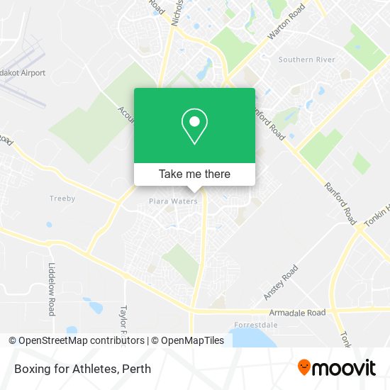 Boxing for Athletes map