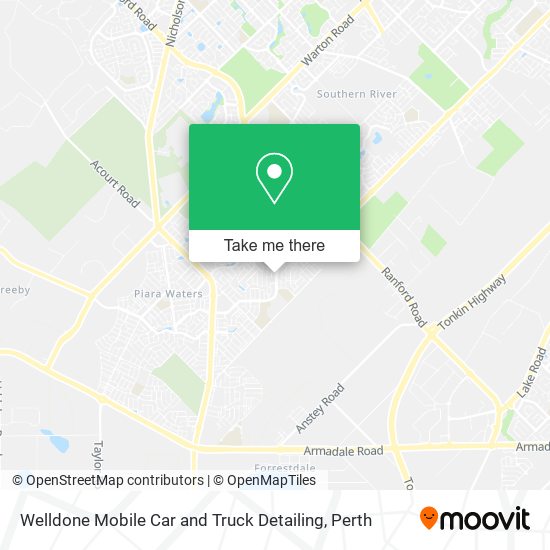 Welldone Mobile Car and Truck Detailing map
