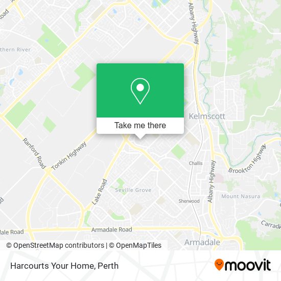 Mapa Harcourts Your Home