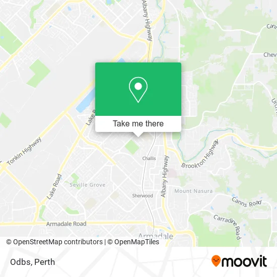 Mapa Odbs