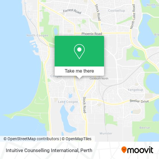 Intuitive Counselling International map