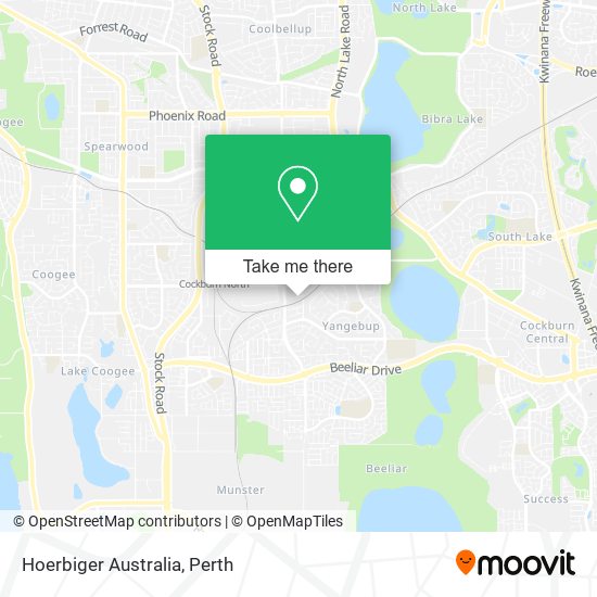 Hoerbiger Australia map