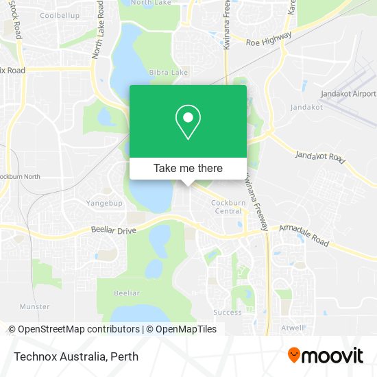 Technox Australia map