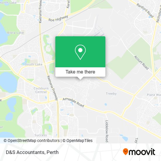 D&S Accountants map