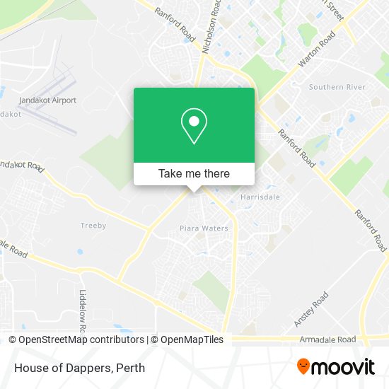 House of Dappers map