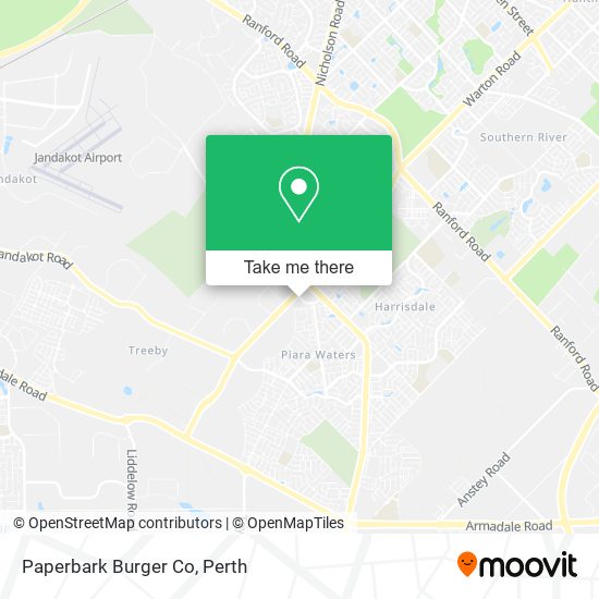 Paperbark Burger Co map