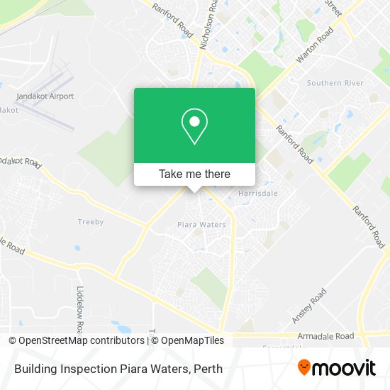 Building Inspection Piara Waters map