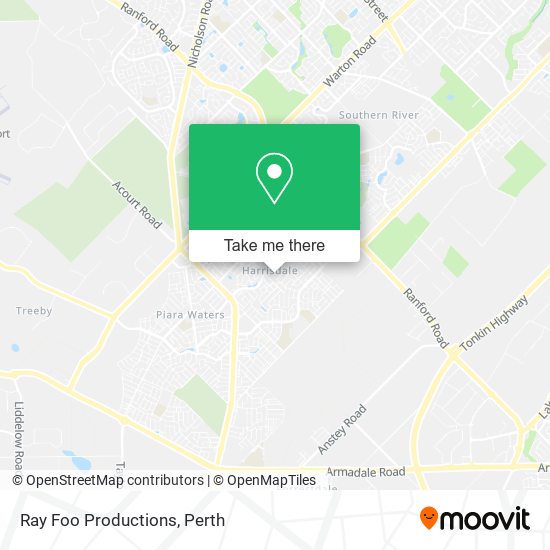 Ray Foo Productions map