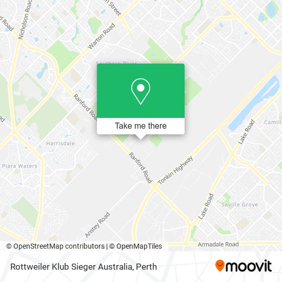 Rottweiler Klub Sieger Australia map