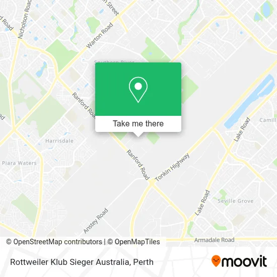 Mapa Rottweiler Klub Sieger Australia