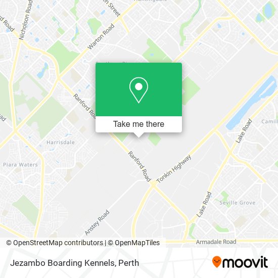 Jezambo Boarding Kennels map