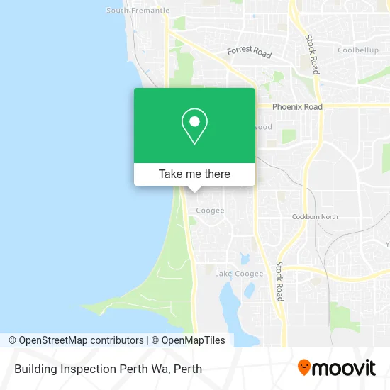 Mapa Building Inspection Perth Wa