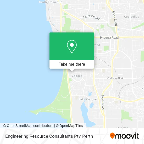 Engineering Resource Consultants Pty map