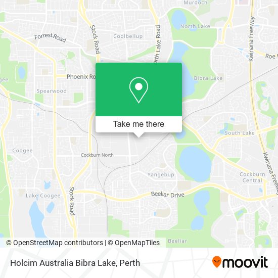 Holcim Australia Bibra Lake map