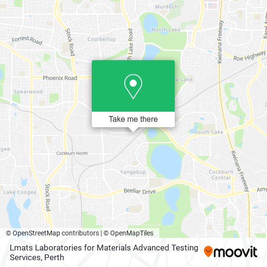 Lmats Laboratories for Materials Advanced Testing Services map