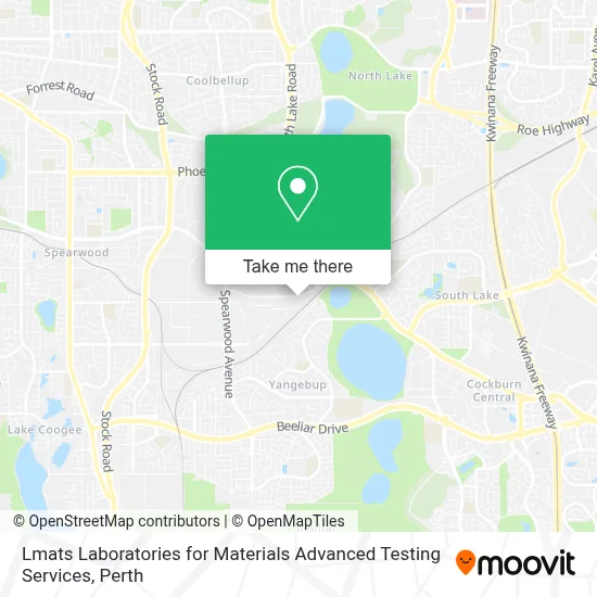 Lmats Laboratories for Materials Advanced Testing Services map