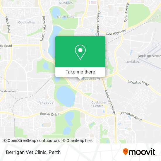 Berrigan Vet Clinic map